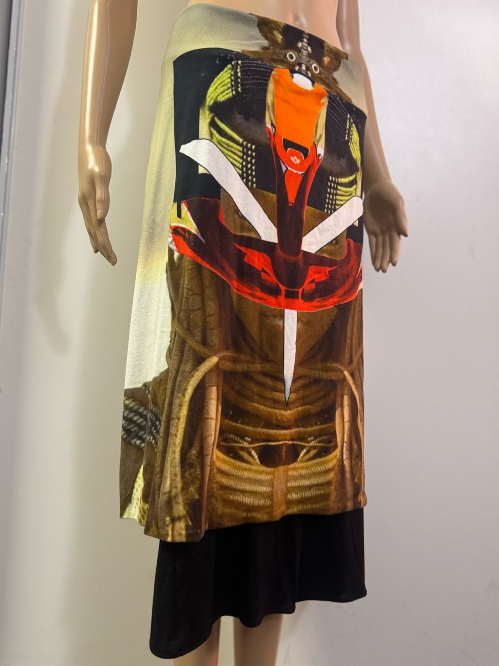 Givenchy Silk/Cotton Top/Apron
